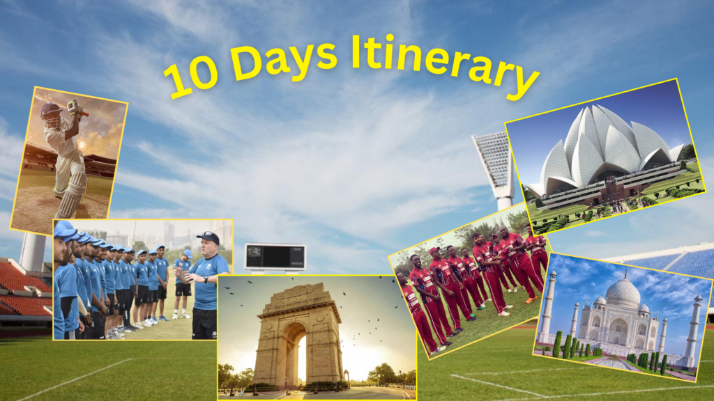 Palla Sports Management India Itinerary 2